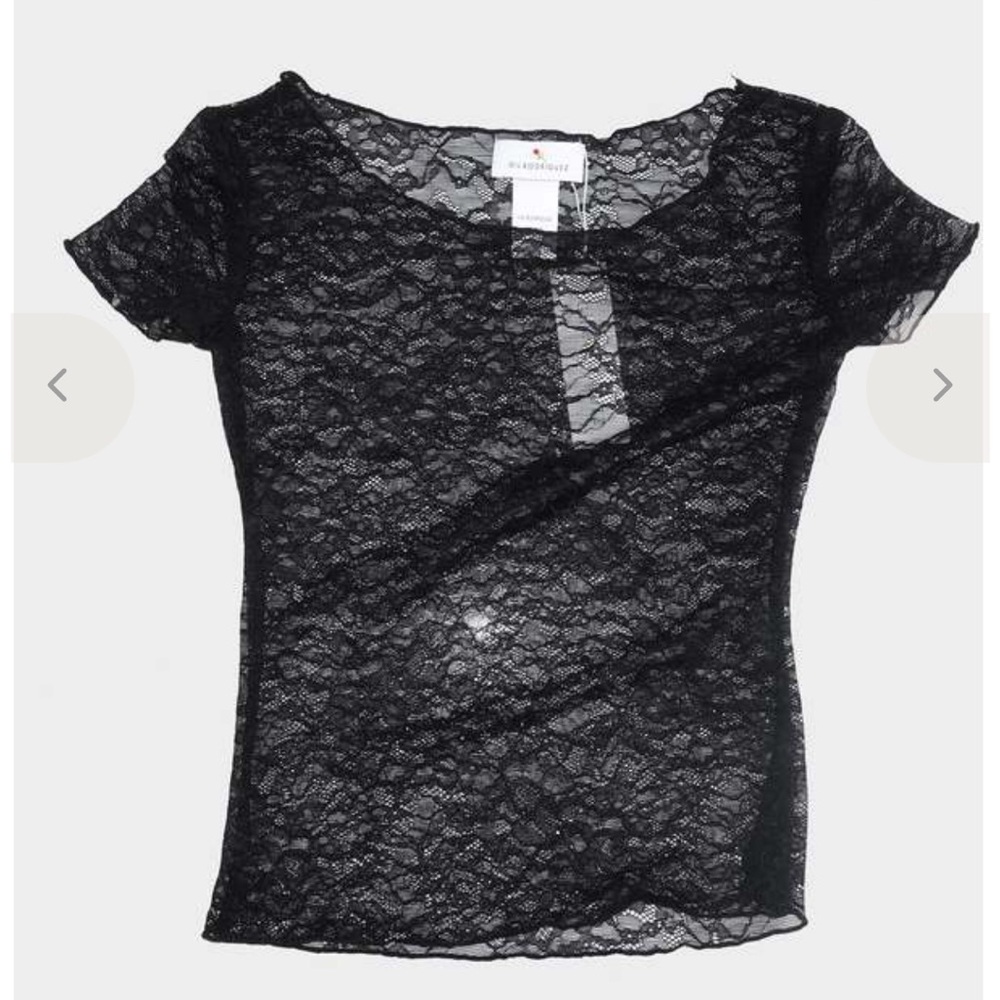 Gil Rodriguez Lace Fresa Tee Black XL